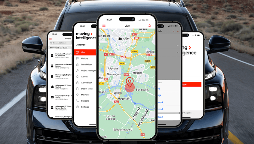 SCM Klasse beveiliging app Audi Q9