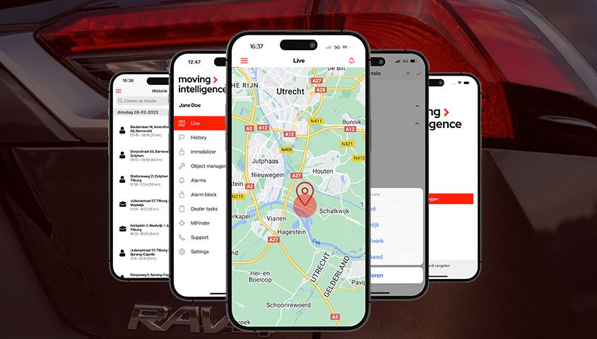 Peilzender voor Toyota RAV4