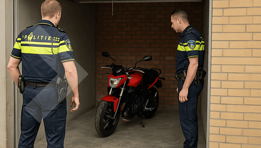 Politie kan gestolen motor opeisen