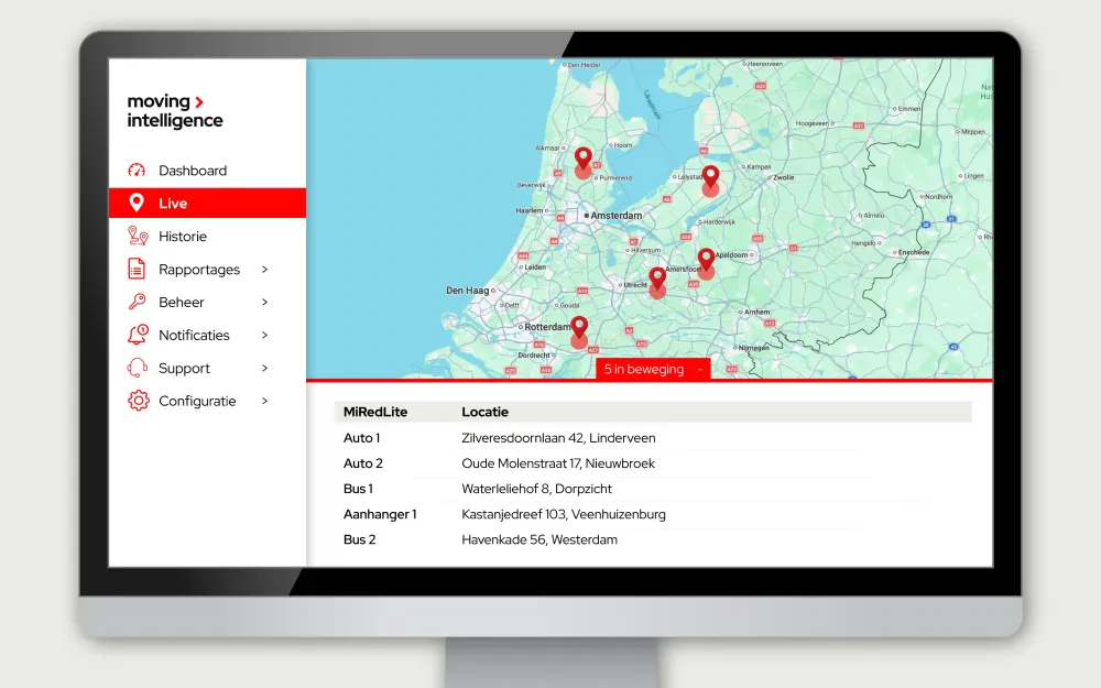 App en platform MiRedLite