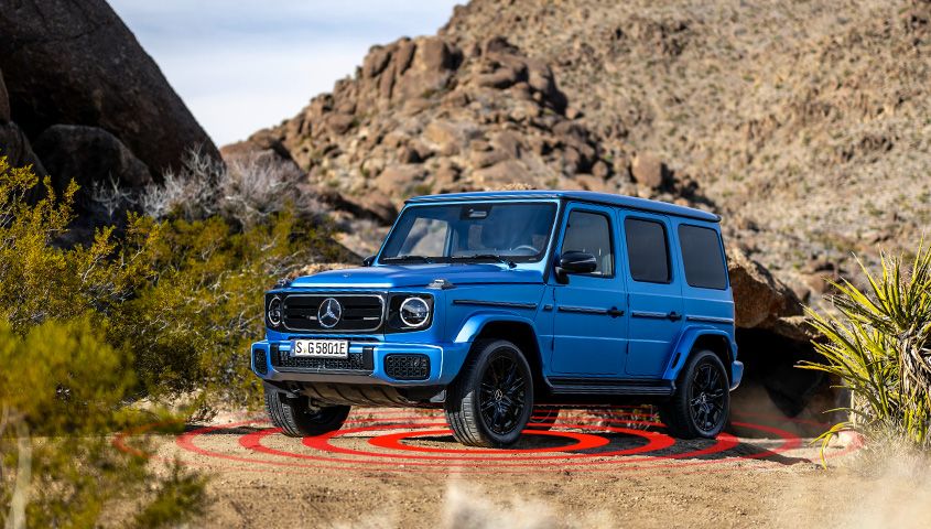 Beveilig uw Mercedes G-Klasse met een oplossing die voldoet aan SCM Klasse 4, 5 of TV en volledige controle biedt via één systeem