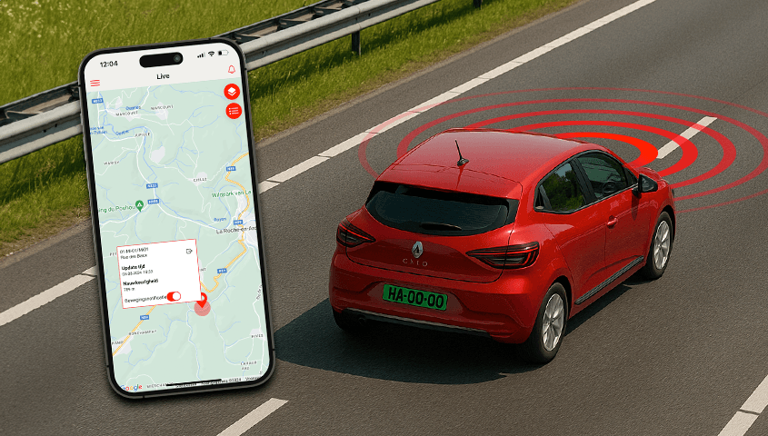 Track een gestolen en verduisterde auto na proefrit