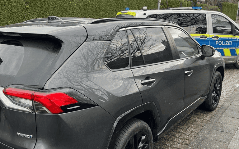 Recovery van een Toyota RAV4